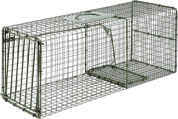 DUKE TRAPS 1112 Cage Trap, 30 in L, 12 in W, 12 in H