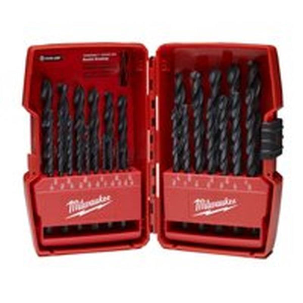 Milwaukee 48-89-2802 Drill Bit Set, 29-Piece, Steel, Black Oxide