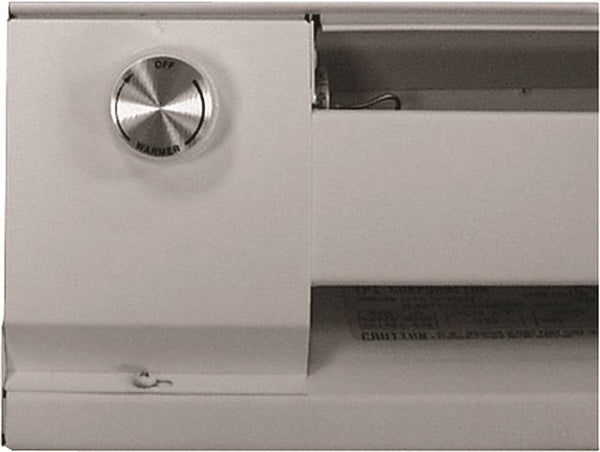 TPI TBD Thermostat Kit, Built-In, Ivory/White