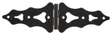 National Hardware N109-033 Strap Hinge, 4-17/32 in W Frame Leaf, 7-7/8 in H Frame Leaf, Steel, Reversible Pin, 40 lb