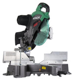 Metabo HPT C12RSH2SM Dual Compound Miter Saw, 12 in Dia Blade, 4000 rpm Speed, 45 deg Max Bevel Angle