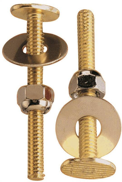 Plumb Pak PP835-150 Bolt Set, Brass