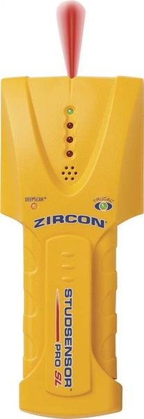 Zircon 69580 Stud Sensor Pro35, 9 V Battery, 3/4 in D Detection, Detectable Material: Metal, Wood