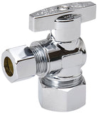 Southland 190-032HC Stop Valve, 5/8 x 3/8 in Connection, Compression, 125 psi Pressure, Brass Body