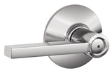 Schlage Latitude Series F40VLAT625 Privacy Door Lever, Metal, Bright Chrome