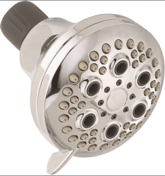 Peerless 76551C-51 Shower Head, 2 gpm, 5-Spray Function, Chrome