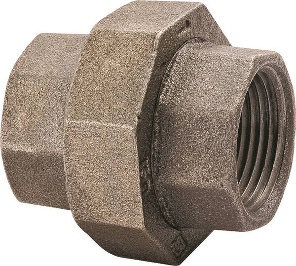 Prosource B342 10 Pipe Union, 3/8 in, Threaded, Malleable Iron, 40 Schedule, 300 PSI Pressure