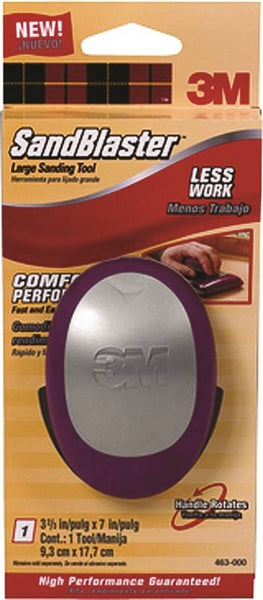 3M SandBlaster Pro-Grade 463-000 Sanding Tool, 120 Grit