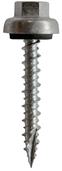 Acorn International SB-MW15Z250 Screw, #9 Thread, High-Low, Twin Lead Thread, Self-Tapping Point, Steel