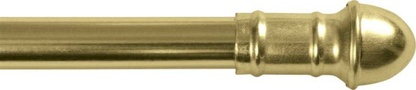 Kenney KN386/3 Cafe Rod, 7/16 in Dia, 28 to 48 in L, Brass