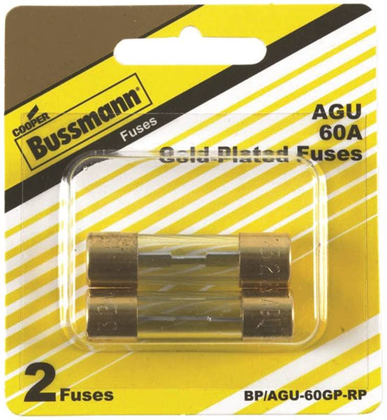 Bussmann BP/AGU-60GP-RP Ferrule Fuse, 60 A