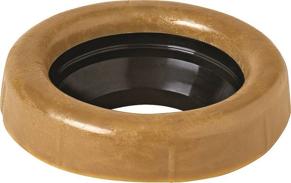 Harvey 004305-24 Wax Ring, Urethane, Brown, For: Toilet Bowls