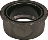 CANPLAS 102762BC Reducing Pipe Bushing, 3 x 1-1/2 in, Spigot x Hub, ABS, Black, 40 Schedule