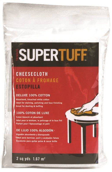 Trimaco SuperTuff 10301 Cheese Cloth, Cotton, White