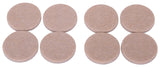 ProSource FE-S101-PS Furniture Pad, Felt Cloth, Beige, 1-1/2 in Dia, 3/16 in Thick, Round