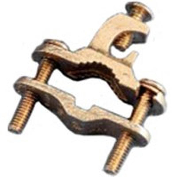 nVent ERICO EK17 Ground Clamp, Clamping Range: 1/2 to 1 in, #10 to 2 AWG Wire, Bronze