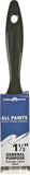 Linzer 1825-1.5 Paint Brush, 1-1/2 in W, 2-1/4 in L Bristle, Nylon/Polyester Bristle, Varnish Handle