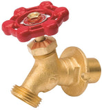 B & K 108-503HC Sillcock Valve, 1/2 x 3/4 in Connection, Sweat x Male Hose, 125 psi Pressure, Brass Body