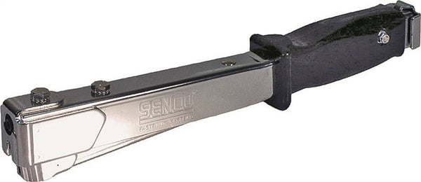 SENCO PC0700 Hammer Stapler, 168 Magazine, 7/16 in W Crown, 3/8 in L Leg, Steel Staple