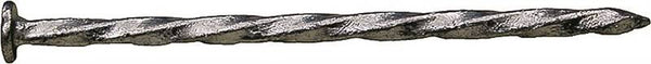 ProFIT 0010199 Deck Nail, 16D, 3-1/2 in L, Steel, Hot-Dipped Galvanized, Flat Head, Spiral Shank, 25 lb