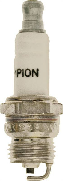 Champion DJ7Y Spark Plug, 0.022 to 0.028 in Fill Gap, 0.551 in Thread, 5/8 in Hex, Copper, For: Small Engines