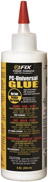 PROTECTIVE COATING PC-Universal Glue 808085 Glue, White, 8 oz Bottle