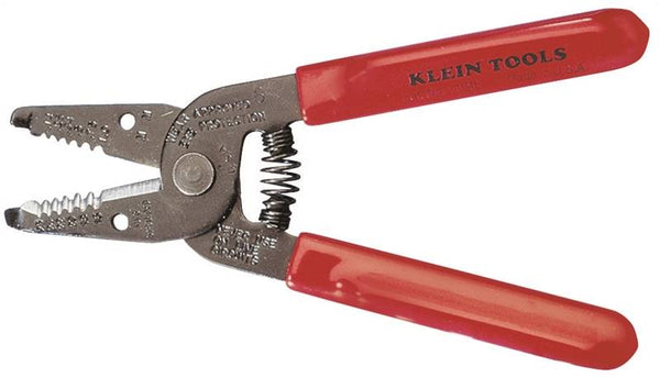 Klein-Kurve 11046 Wire Stripper, 16 to 26 AWG Wire, 16 to 26 AWG Stripping, 6-1/4 in OAL, Textured Handle
