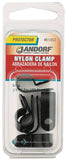 Jandorf 61453 Cable Clamp, Nylon, Black