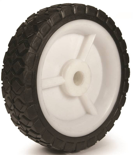 DH CASTERS W-PH50100P4 Hub Wheel, Light-Duty, Rubber, For: Lawn Mowers, Garden Carts and Other Portable Equipment's