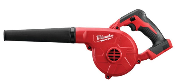 Milwaukee M18 0884-20 Compact Blower, Tool Only, 18 V, Lithium-Ion, 3 -Speed, 100 cfm Air