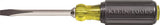 KLEIN TOOLS 600-4 Screwdriver, 1/4 in Drive, Keystone Drive, 8-11/32 in OAL, 4 in L Shank, Acetate Handle