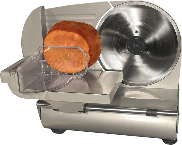 Weston 61-0901-W Electric Meat Slicer, Stainless Steel, Silver