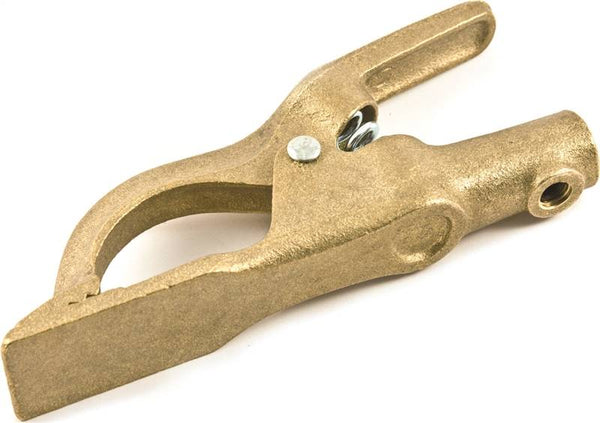 Forney 54400 Ground Clamp, 1-1/2 in Jaw Opening, #2 Wire, Brass, 300 A