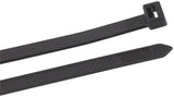 GB 45-548UVB Cable Tie, 6/6 Nylon, Black