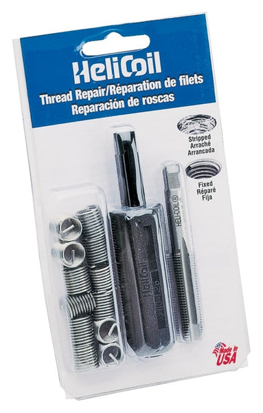 Heli-Coil 5546-9 Thread Repair Kit, 23/64 in, 13.5 mm L, Stainless Steel
