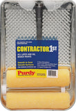 Purdy Contractor 1st 140810200 Roller and Tray Kit, Yellow