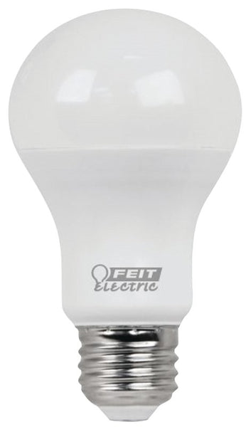 Feit Electric A800/850/10KLED/4 LED Lamp, General Purpose, A19 Lamp, 60 W Equivalent, E26 Lamp Base, Daylight Light
