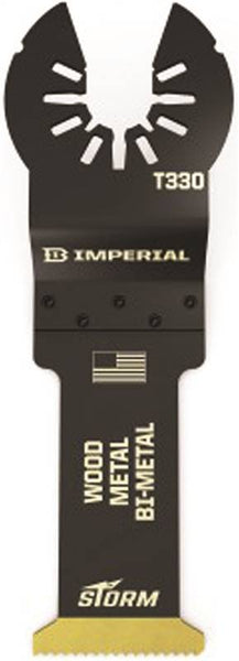 IMPERIAL BLADES IBOAT330-1 Oscillating Blade, One-Size, 18 TPI, Bi-Metal