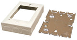 Wiremold B2 Outlet Box, Ivory