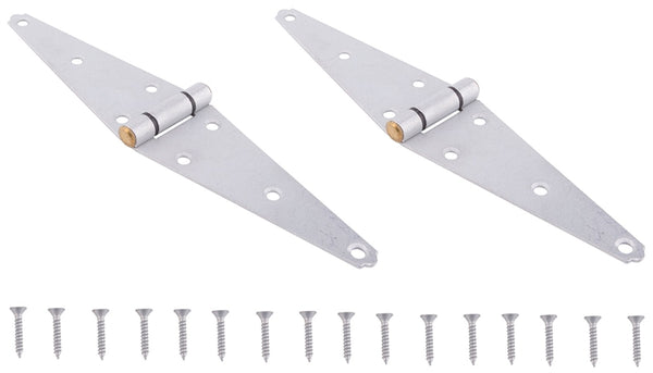 ProSource HSH-G06-C2PS Strap Hinge, 2.6 mm Thick Leaf, Steel, 180 Range of Motion