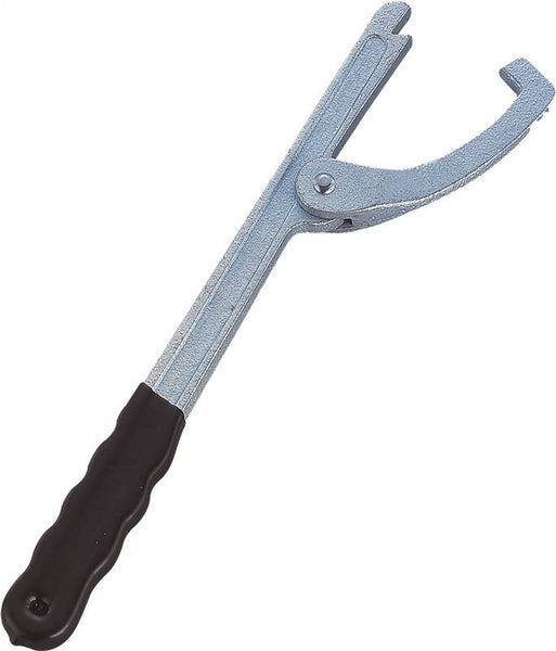 ProSource T149-3L Locknut Wrench, 11-5/8 in L, Steel, Chrome