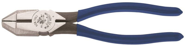 KLEIN TOOLS D201-8 Cutting Plier, 8-11/16 in OAL, 1-9/16 in Cutting Capacity, Dark Blue Handle, 1-7/32 in W Jaw