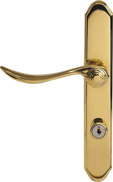 Larson QuickFit Series 20297807 Door Handleset, Metal, Brass