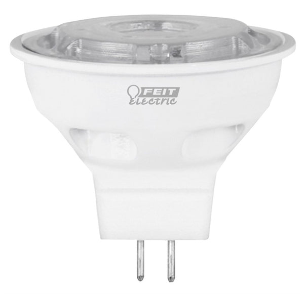 Feit Electric BPBAB/930CA LED Lamp, Track/Recessed, MR16 Lamp, 20 W Equivalent, GU5.3 Lamp Base, Dimmable, Clear