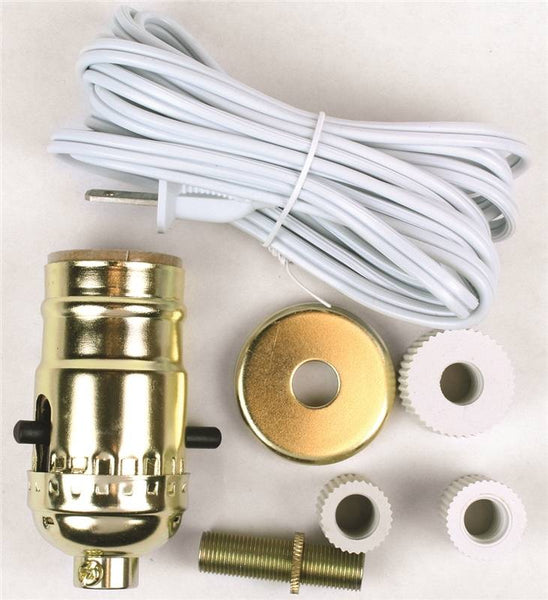 Jandorf 60131 Lamp Kit, Brass