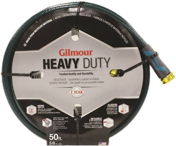 Gilmour 864501-1001 Garden Hose, 50 ft L, Vinyl