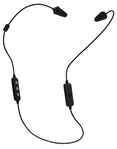 Plugfones LIBERATE 2.0 PL-BB Earphones, 4.1 Bluetooth, 23/26 dB SPL, Black