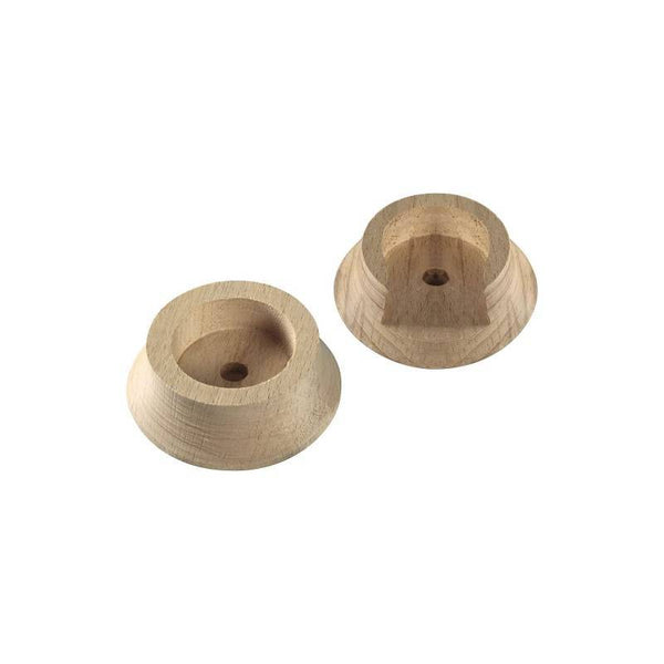 National Hardware DPB103 N262-972 Pole Socket Set, Wood, Natural