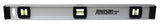 Johnson 1300-2400 I-Beam Level with Rule, 24 in L, 3-Vial, Non-Magnetic, Aluminum, Silver