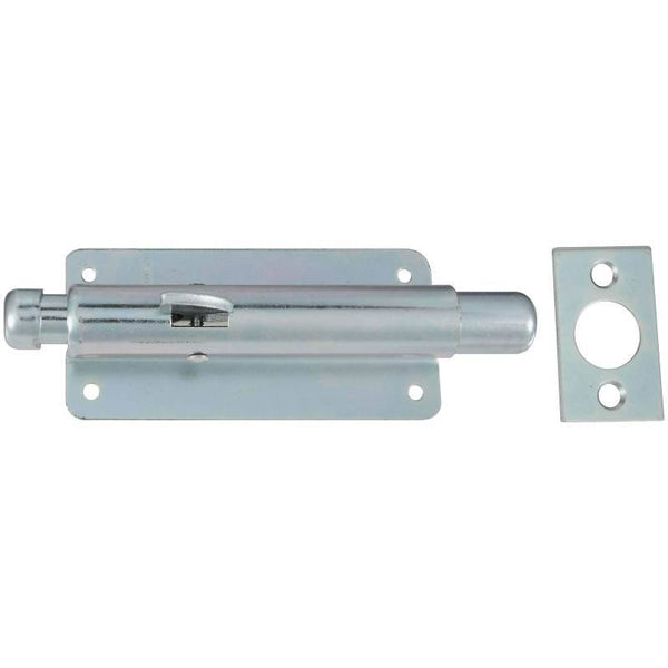 National Hardware V830 Series N151-027 Foot Bolt, 5/8 in Bolt Head, 6 in L Bolt, Steel, Zinc